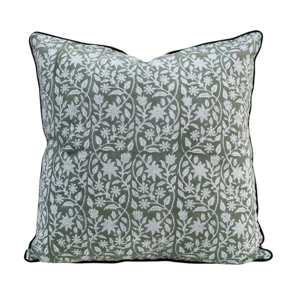 Housse de coussin imprimé