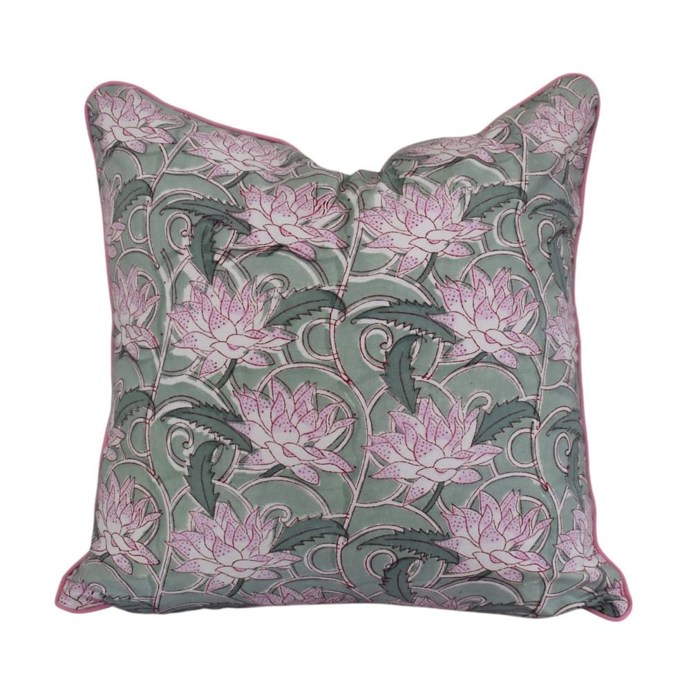 Housse de coussin imprimé