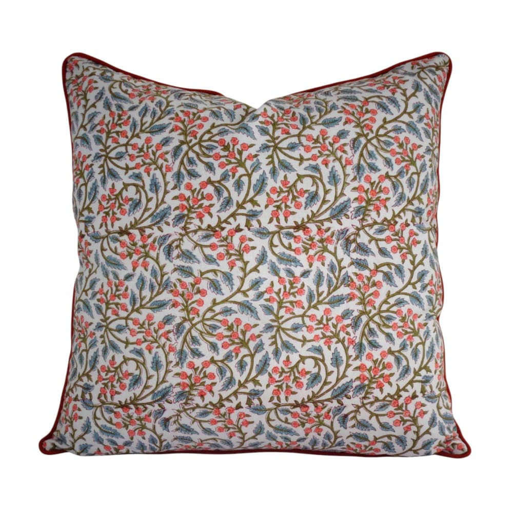 Housse de coussin imprimé