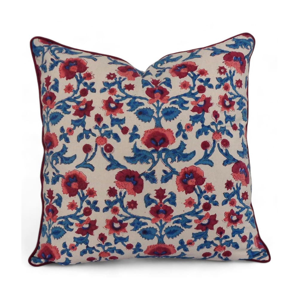 Housse de coussin imprimé