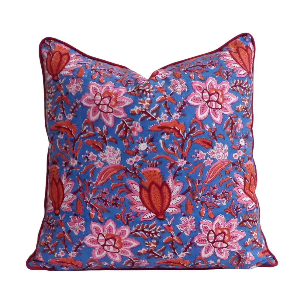 Housse de coussin imprimé