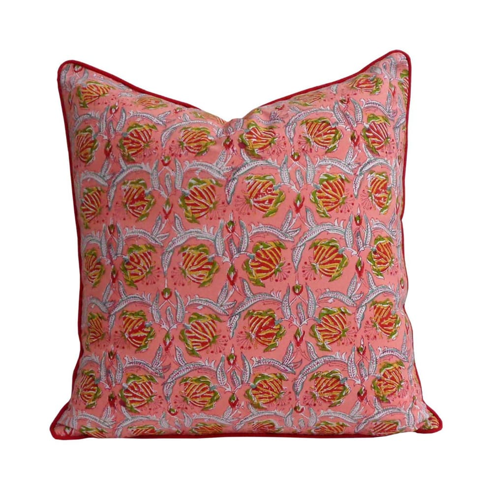 Housse de coussin imprimé