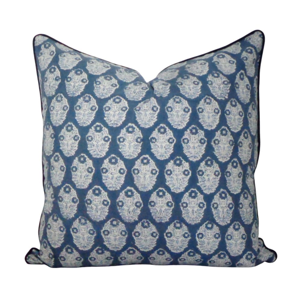 Housse de coussin imprimé