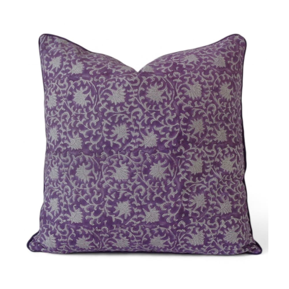 Housse de coussin imprimé