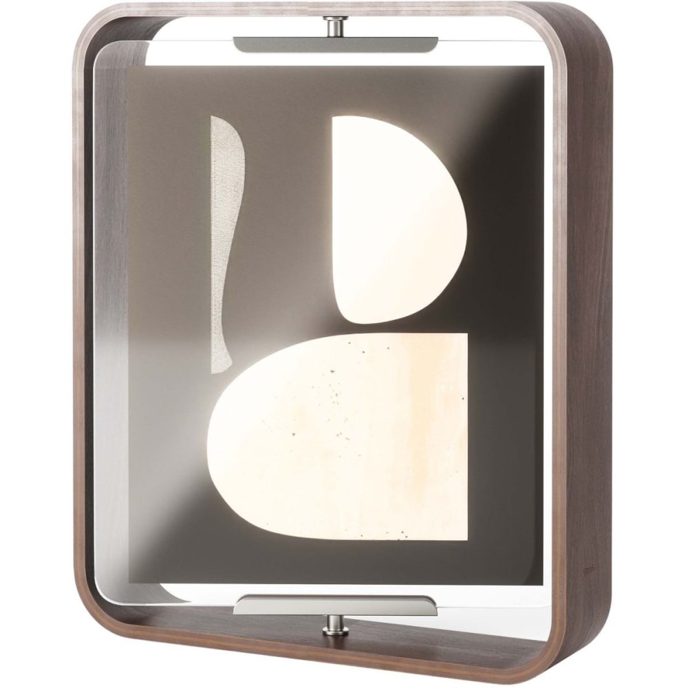 Cadre photo en bois de hêtre bellwood noyer vieilli