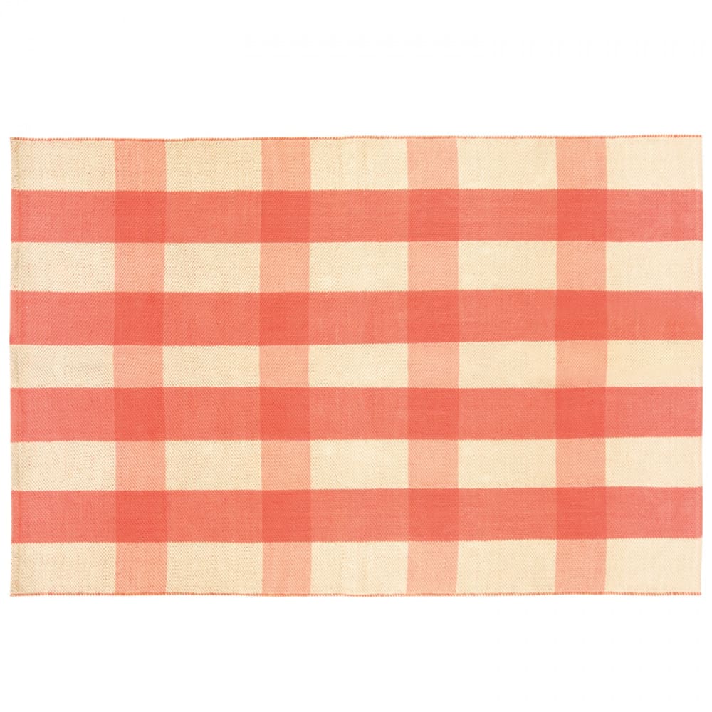 Tapis kilim Beige, Corail