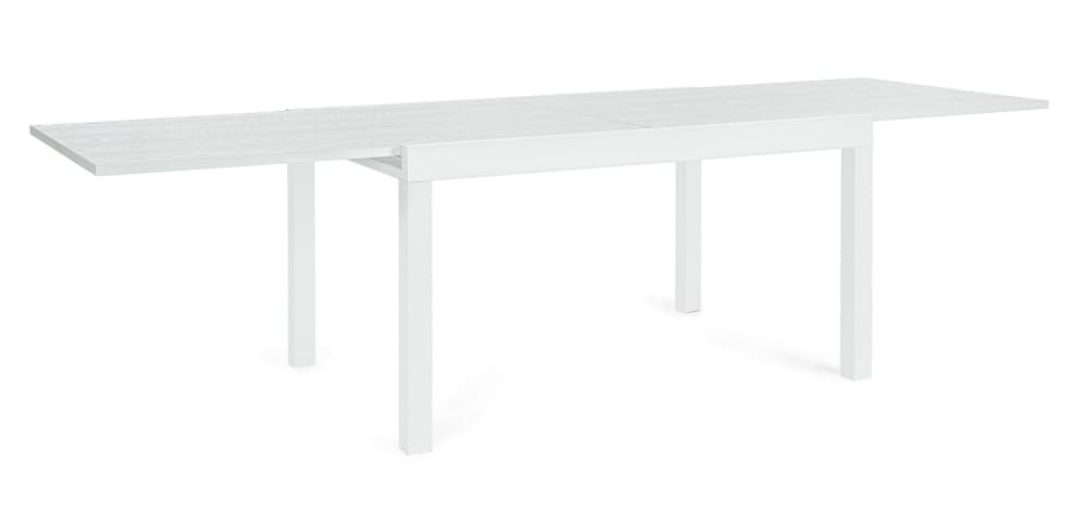 Table en aluminium avec - plateau