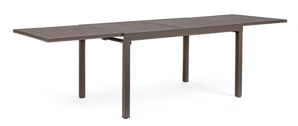 table en aluminium 135-270x90