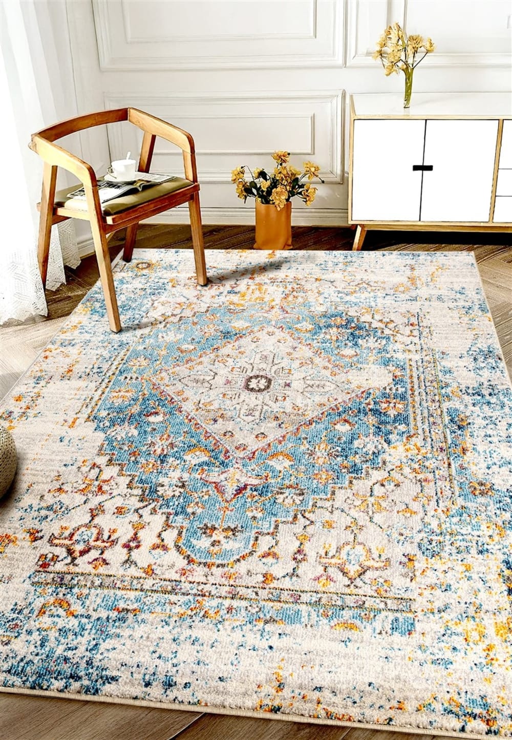 Teppich Vintage Stil Mehrfarbig 150x80 cm - Maisons Du Monde