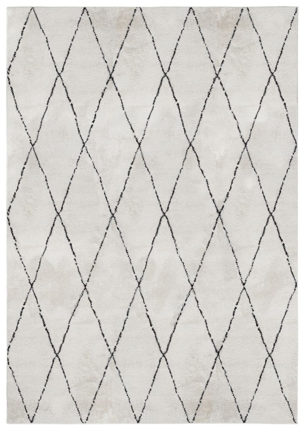 Carpet Living Teppich Berber Design Mehrfarbig 190x133 cm Mehrfarbig Pes - Polyester