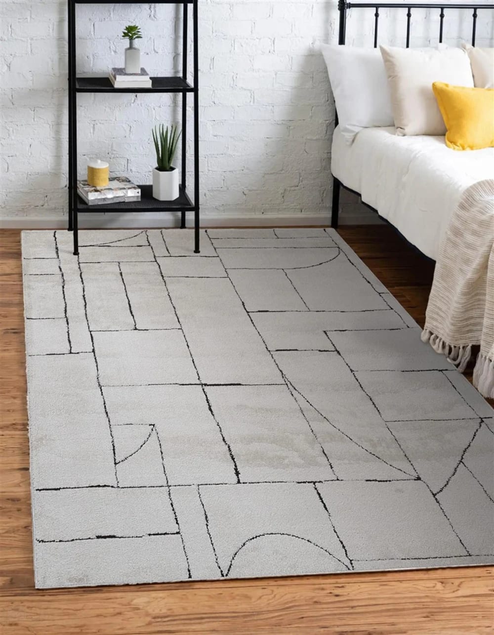 Teppich Berber Design Mehrfarbig 190x133 cm - Maisons Du Monde