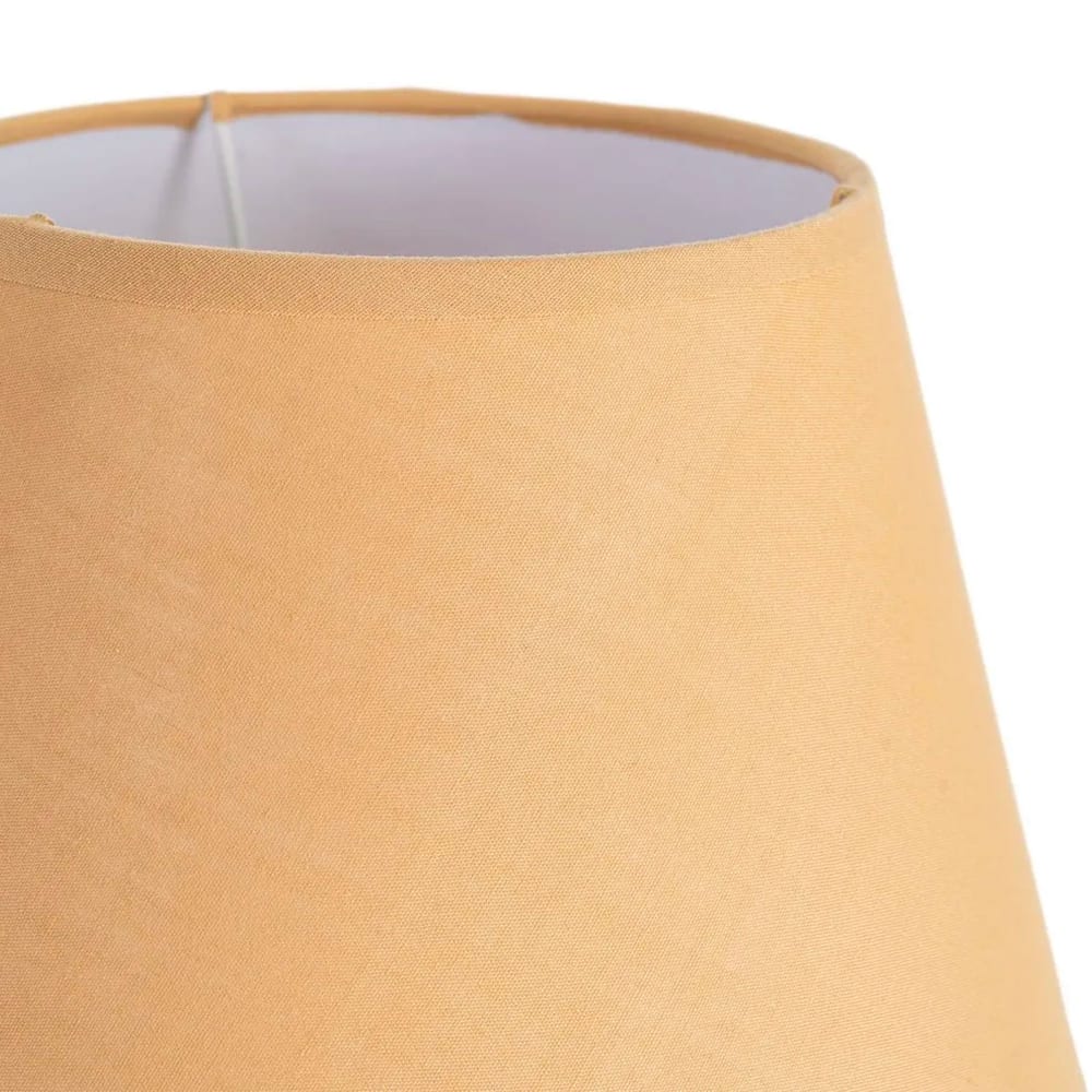 Lampe à poser céramique jaune 22x22x30cm — vue 3