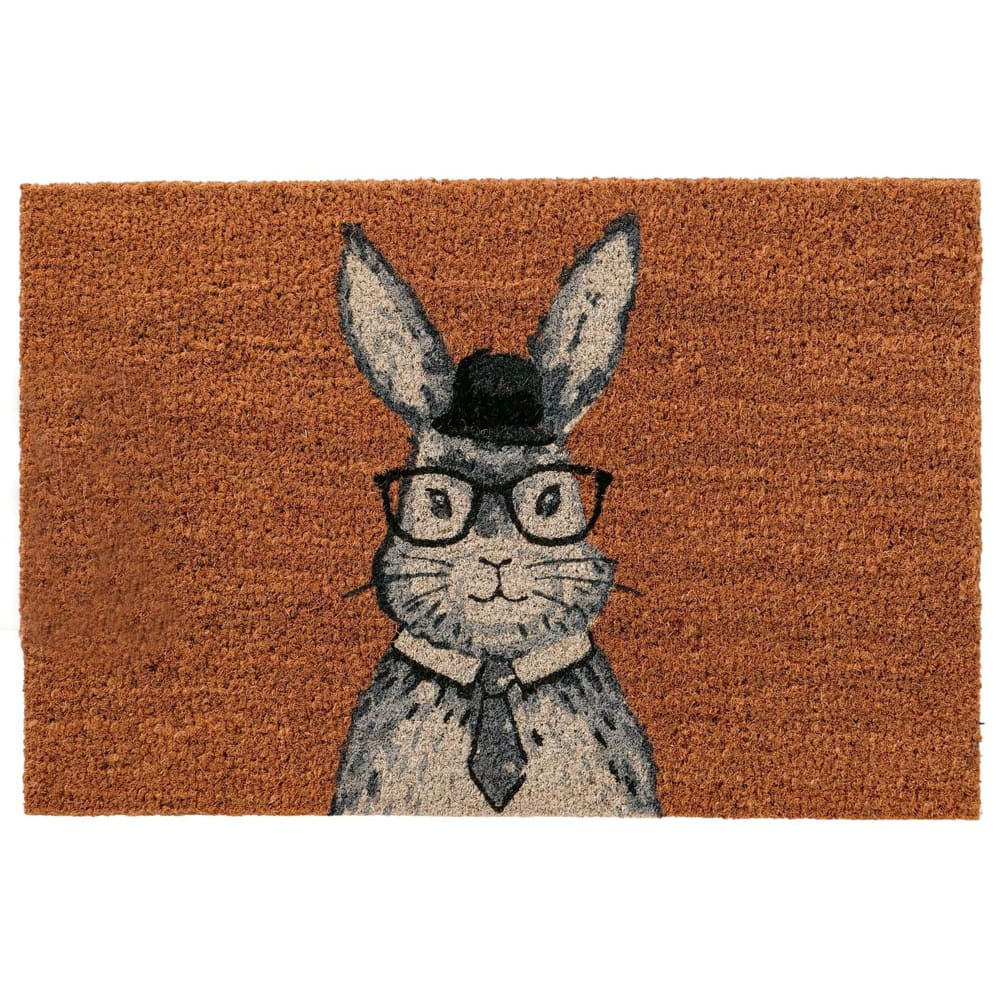 Paillasson coco lapin 60x40x1.5cm