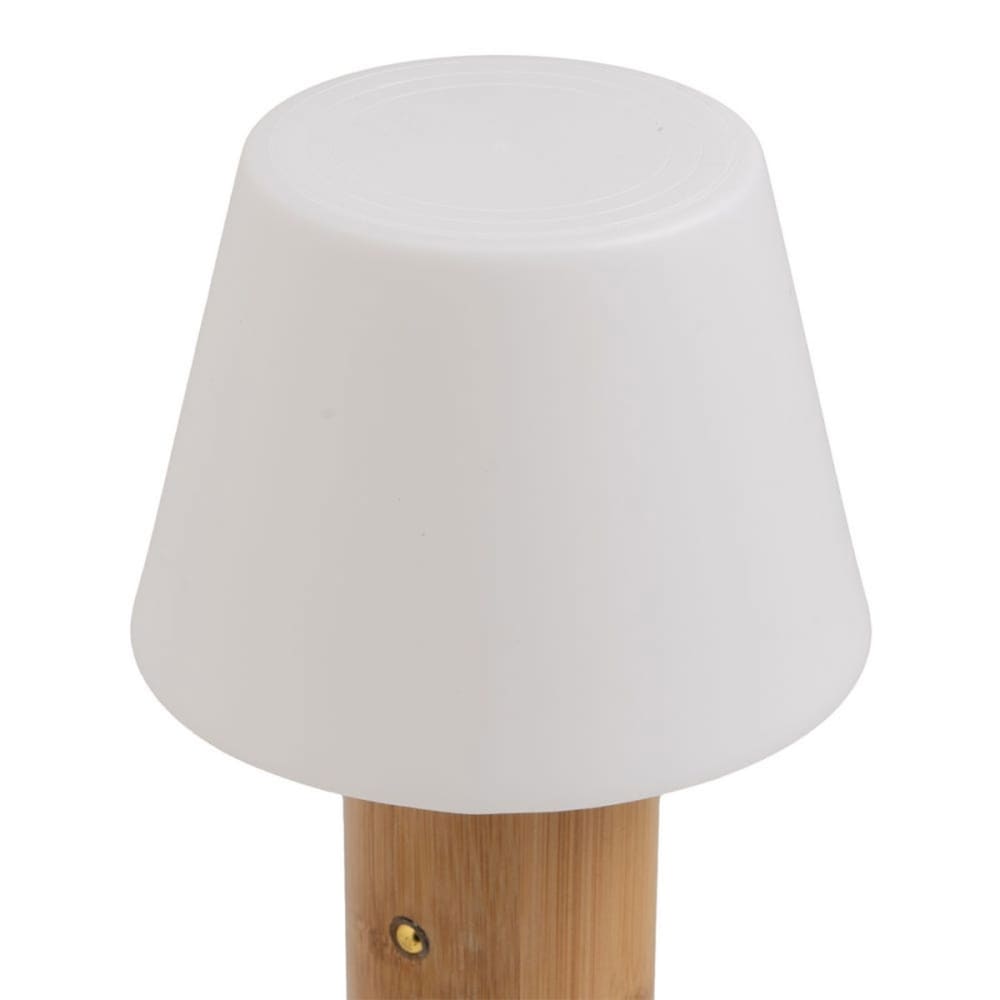 Lampe led en bambou naturel — vue 4