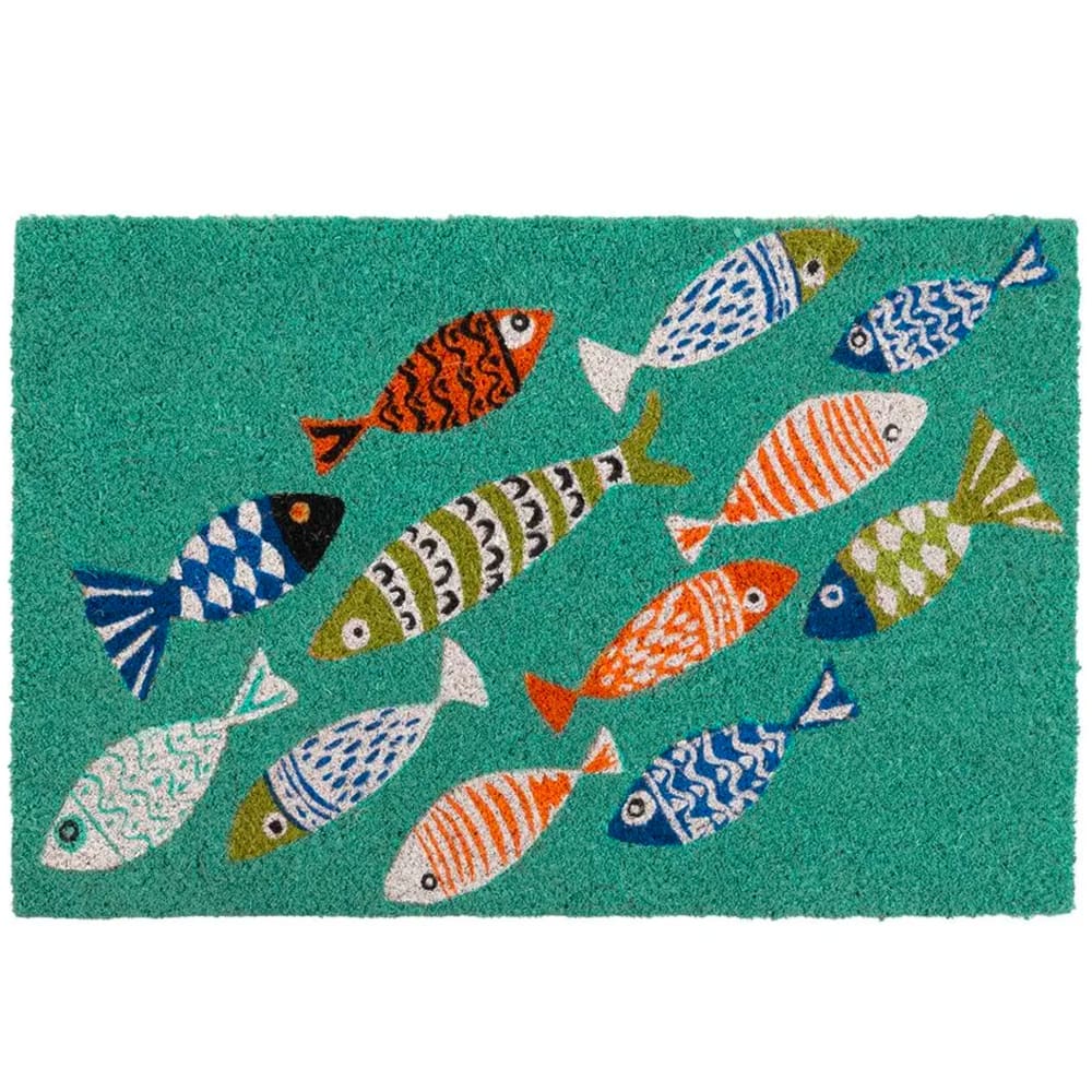 Paillasson coco poissons 60x40x1.5cm
