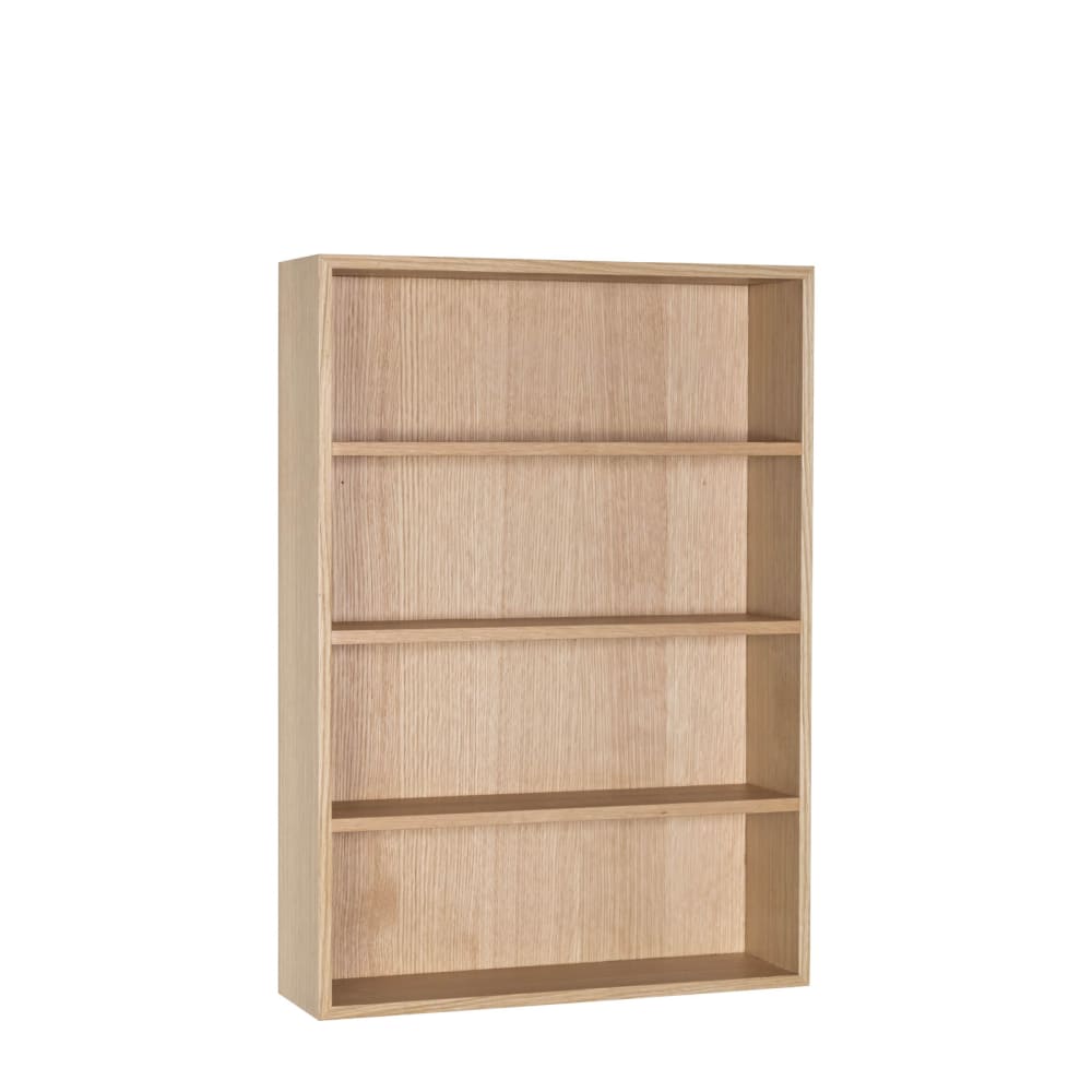 Étagère murale en bois clair