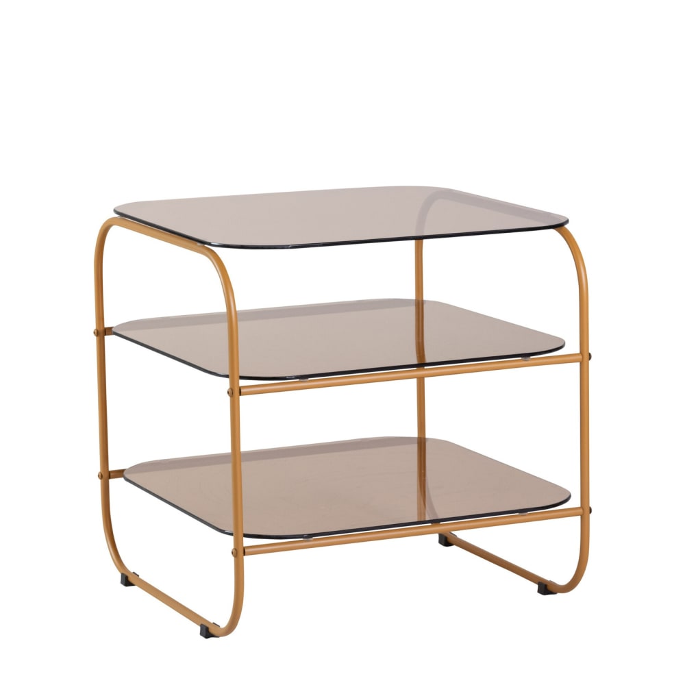Table d'appoint en verre ambre — Beyit