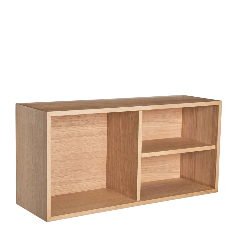 Étagère murale en bois clair