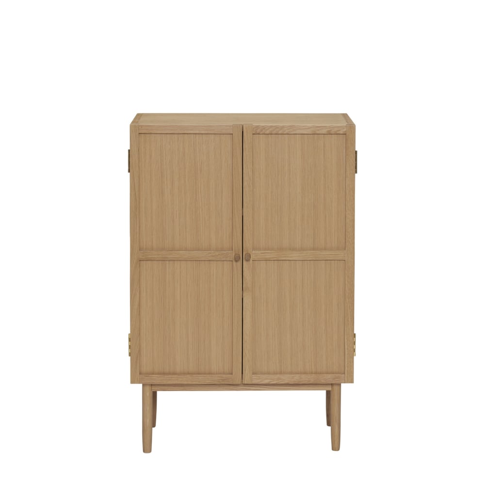 Armoire en bois beige