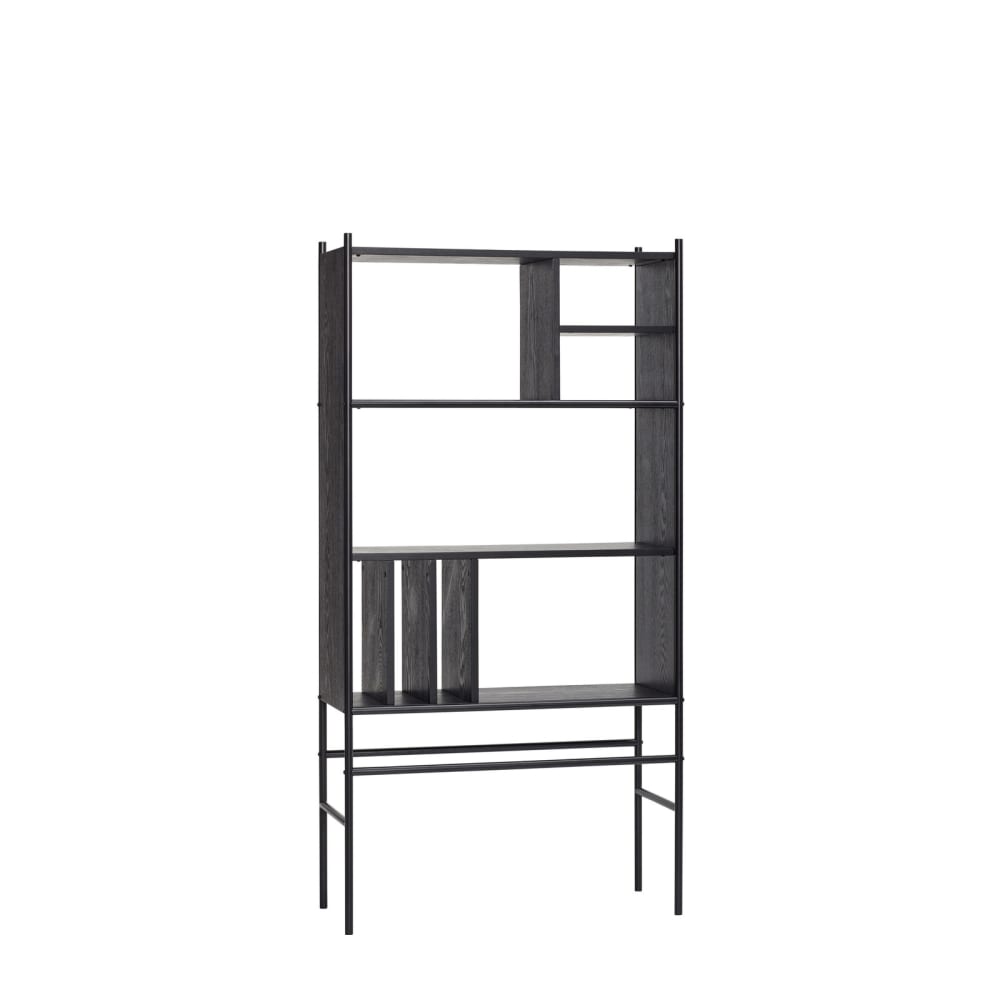Étagère en bois de frêne noir Étagère en bois de frêne noir