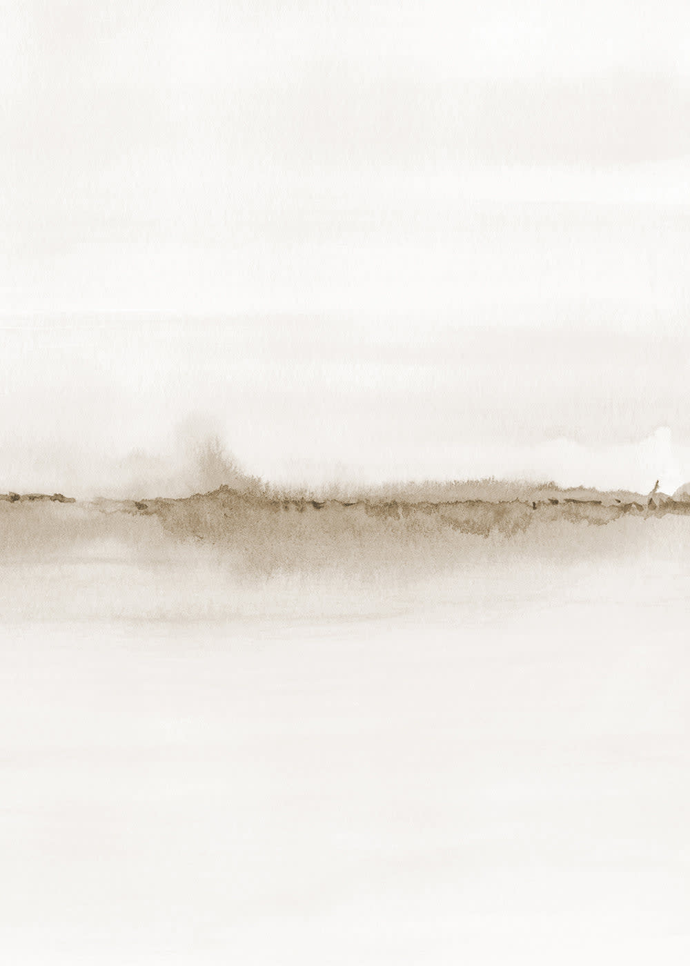 Hannun Dekorativer Kunstdruck, 50 x 70 cm style modern Blau Papier
