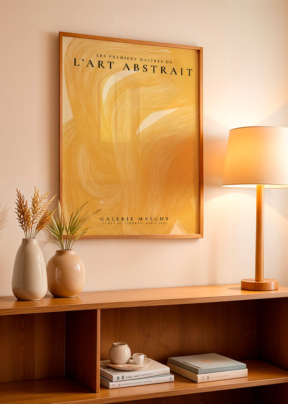 Affiche avec tableau décoratif, 50 x 70 cm