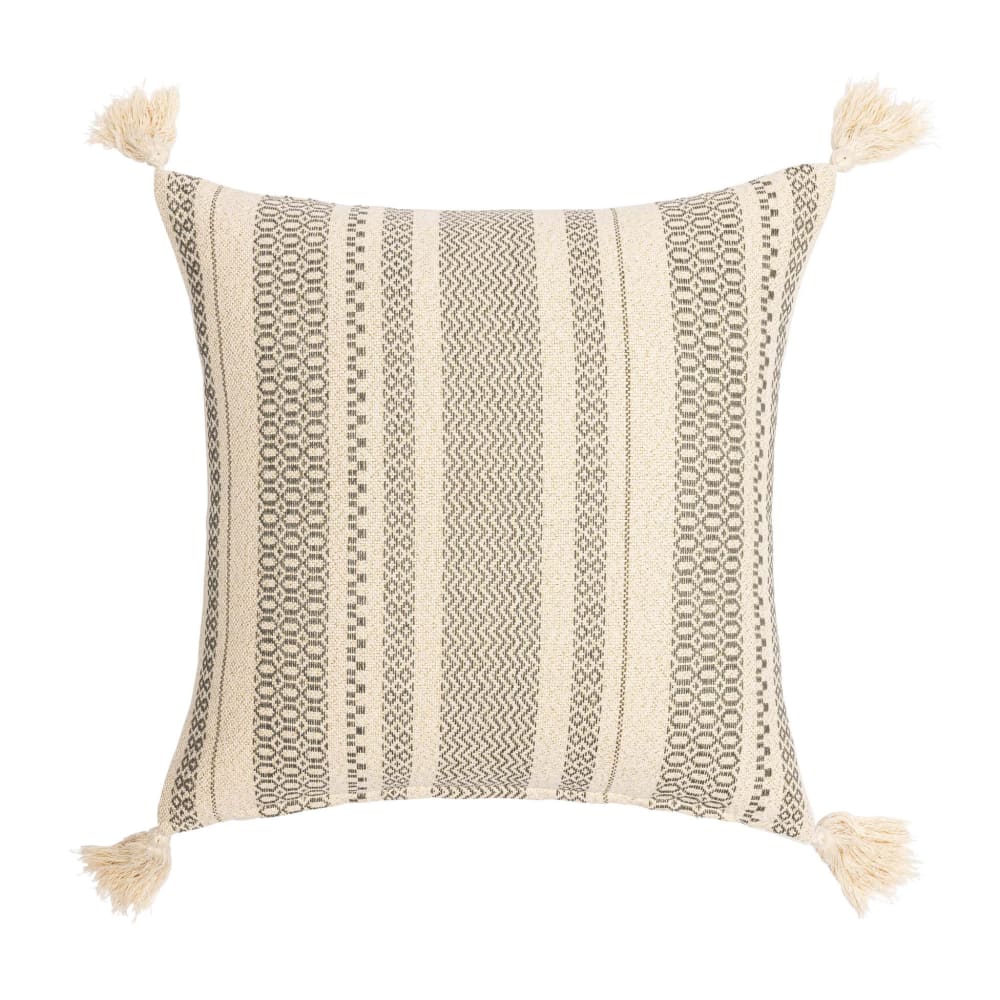 Coussin déhoussable naturel 45x45cm