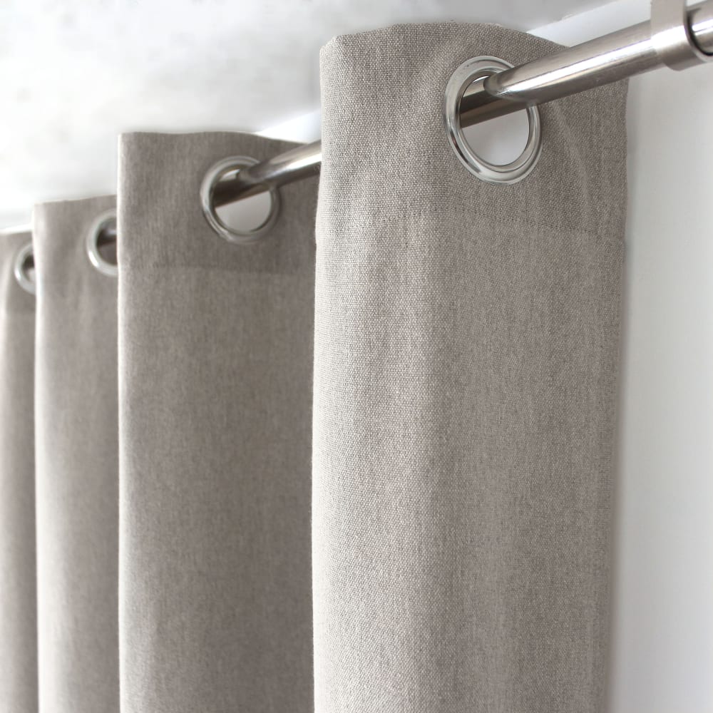 Rideau Coton recyclé - 140x240cm - Lin - Maisons du Monde