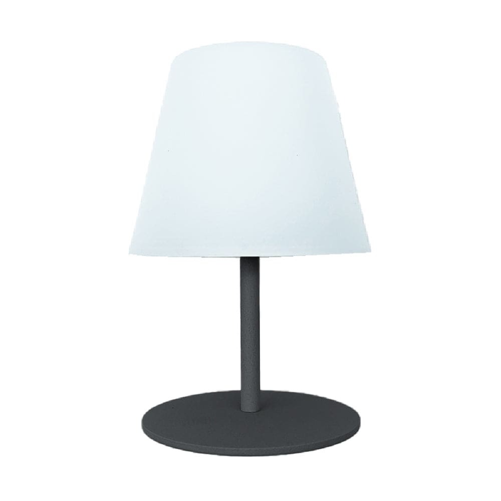 Lampe de table sans fil Acier Gris h16cm