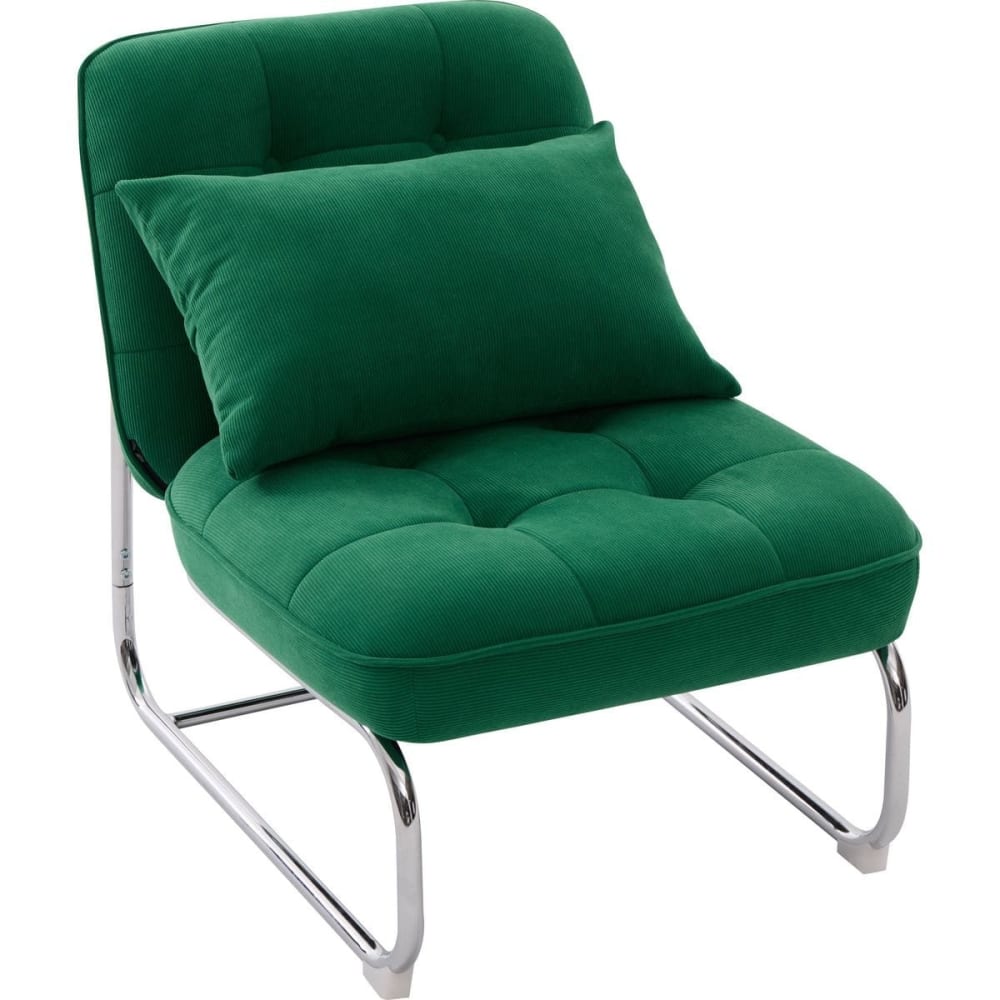Fauteuil en velours côtelé