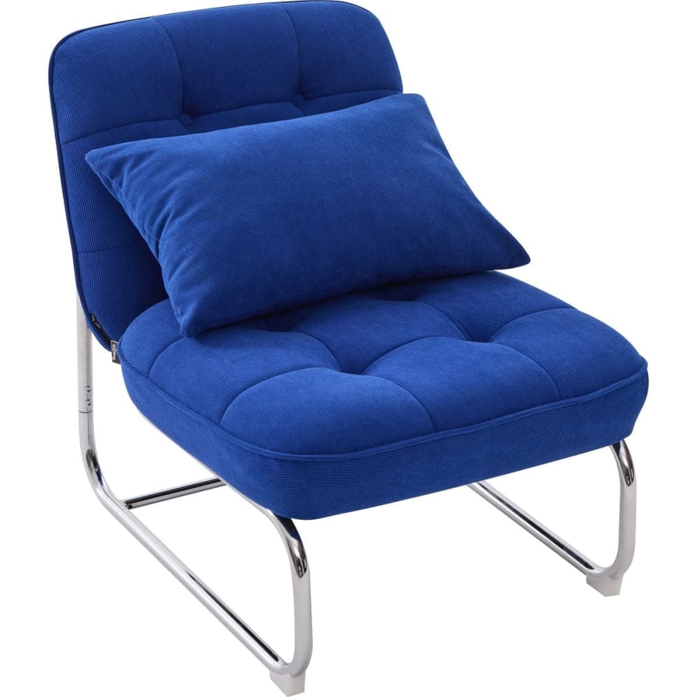 fauteuil en velours côtelé