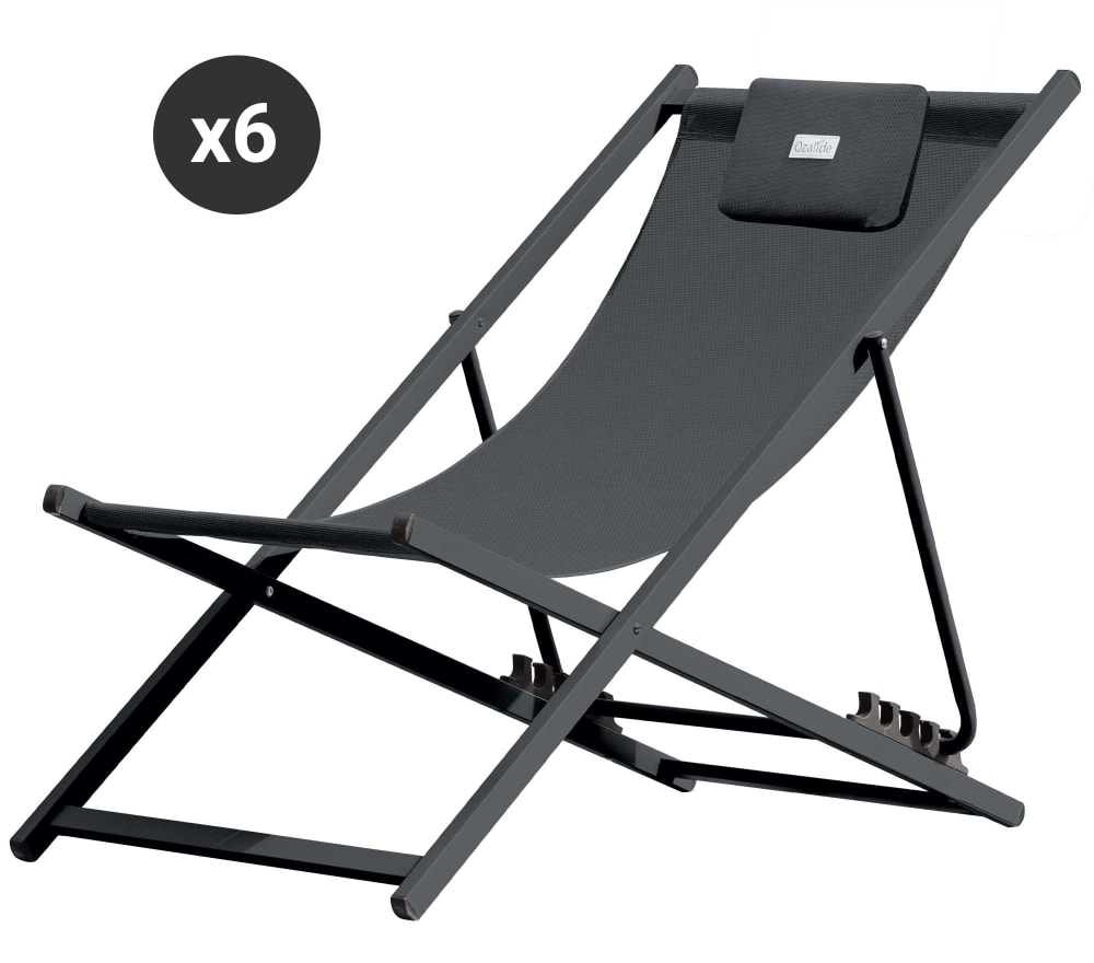 Lot de 6 chiliennes en