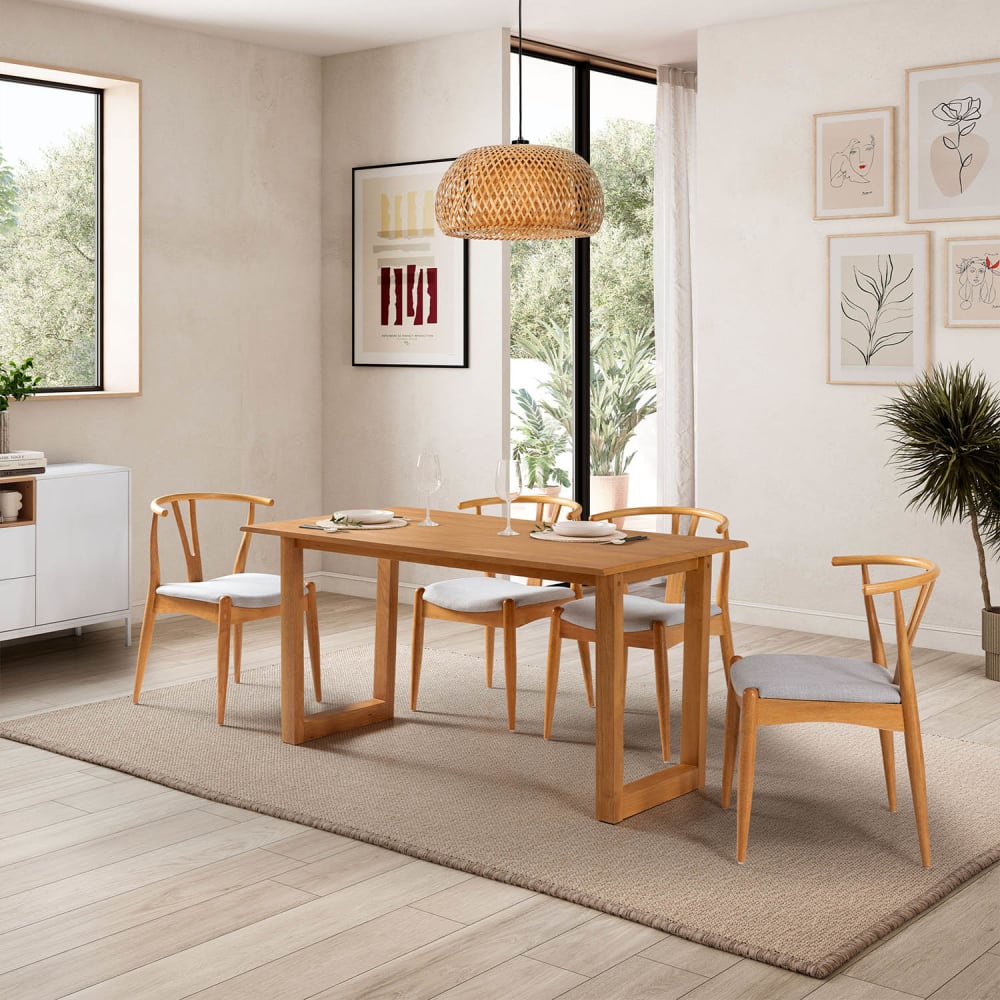 Esstisch 140 cm Eichenfarbe - Maisons Du Monde