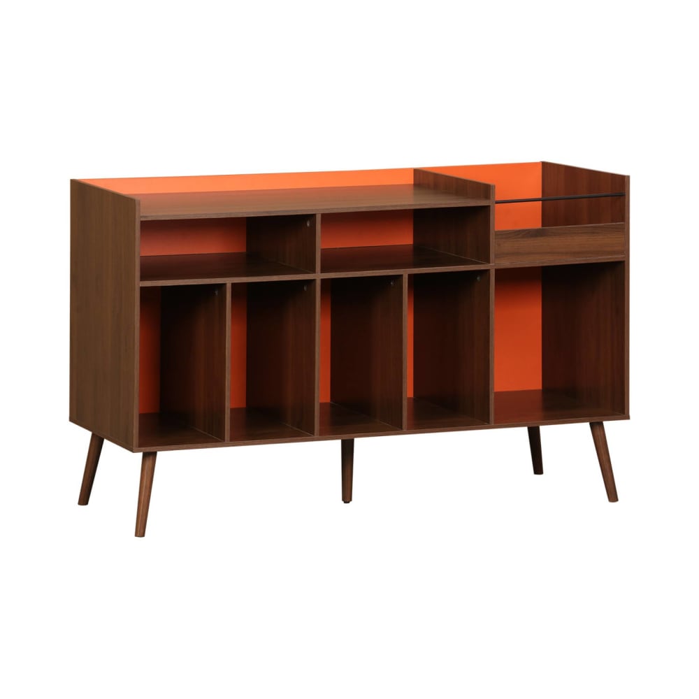 Meuble vinyle vintage - bicolore