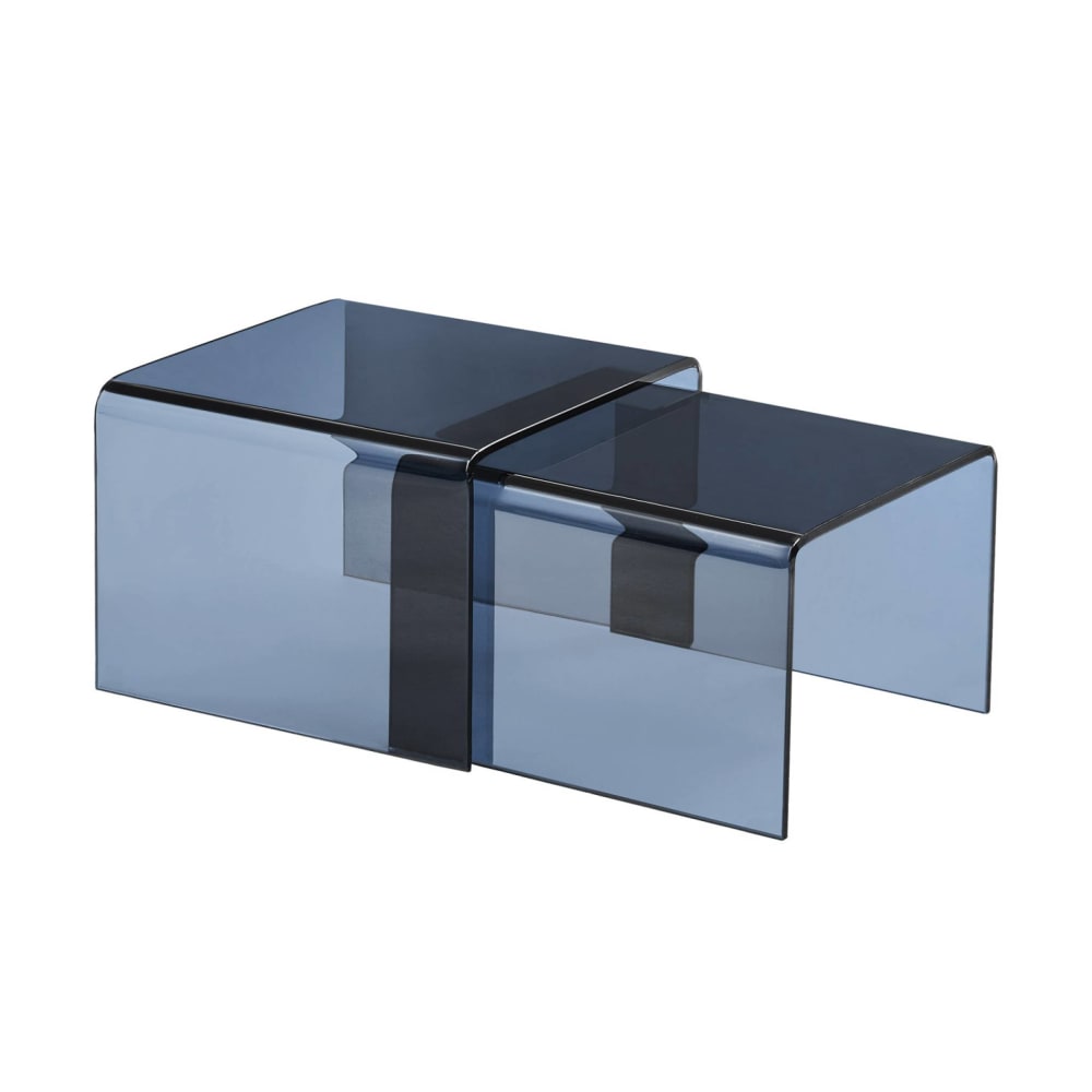 Tables gigognes verre