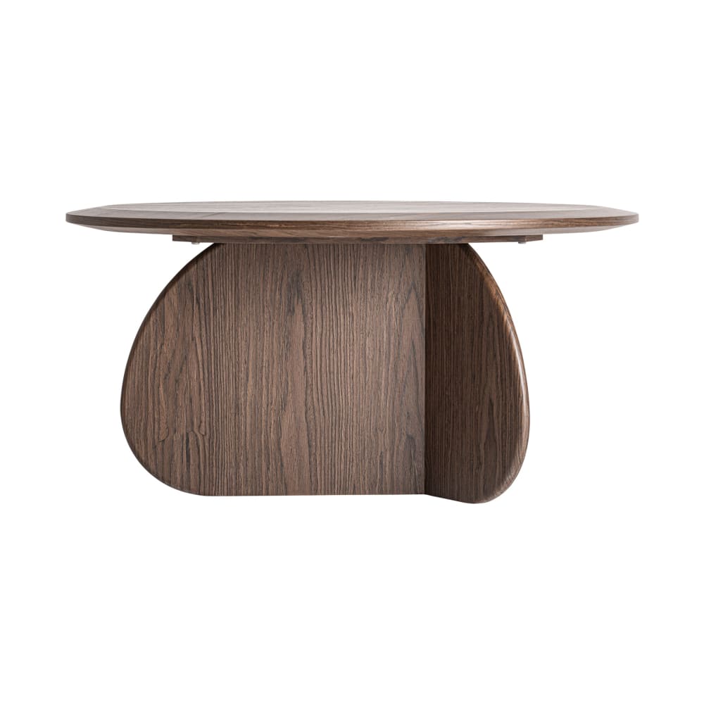 Table basse en bois mdf marron  en 80x80x40 cm