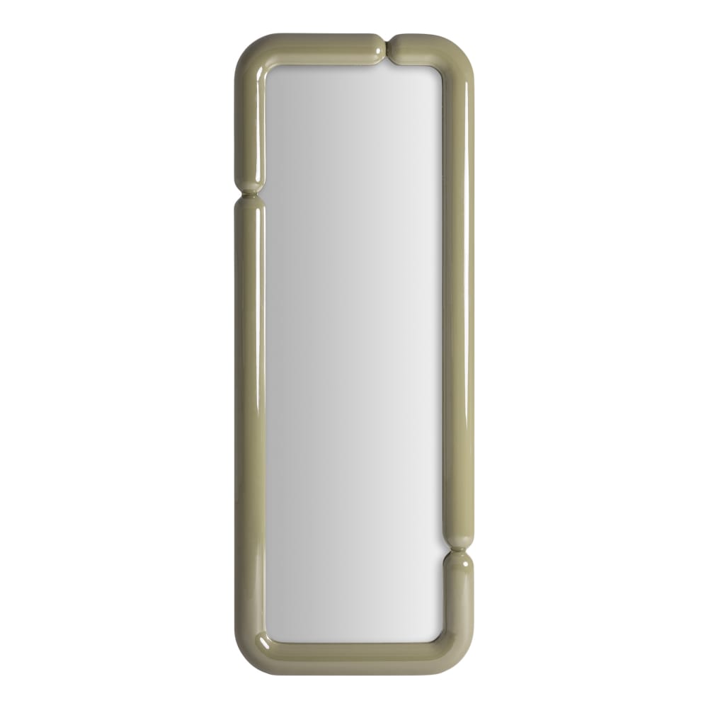 Miroir en bois mdf vert  en 60x5x160 cm