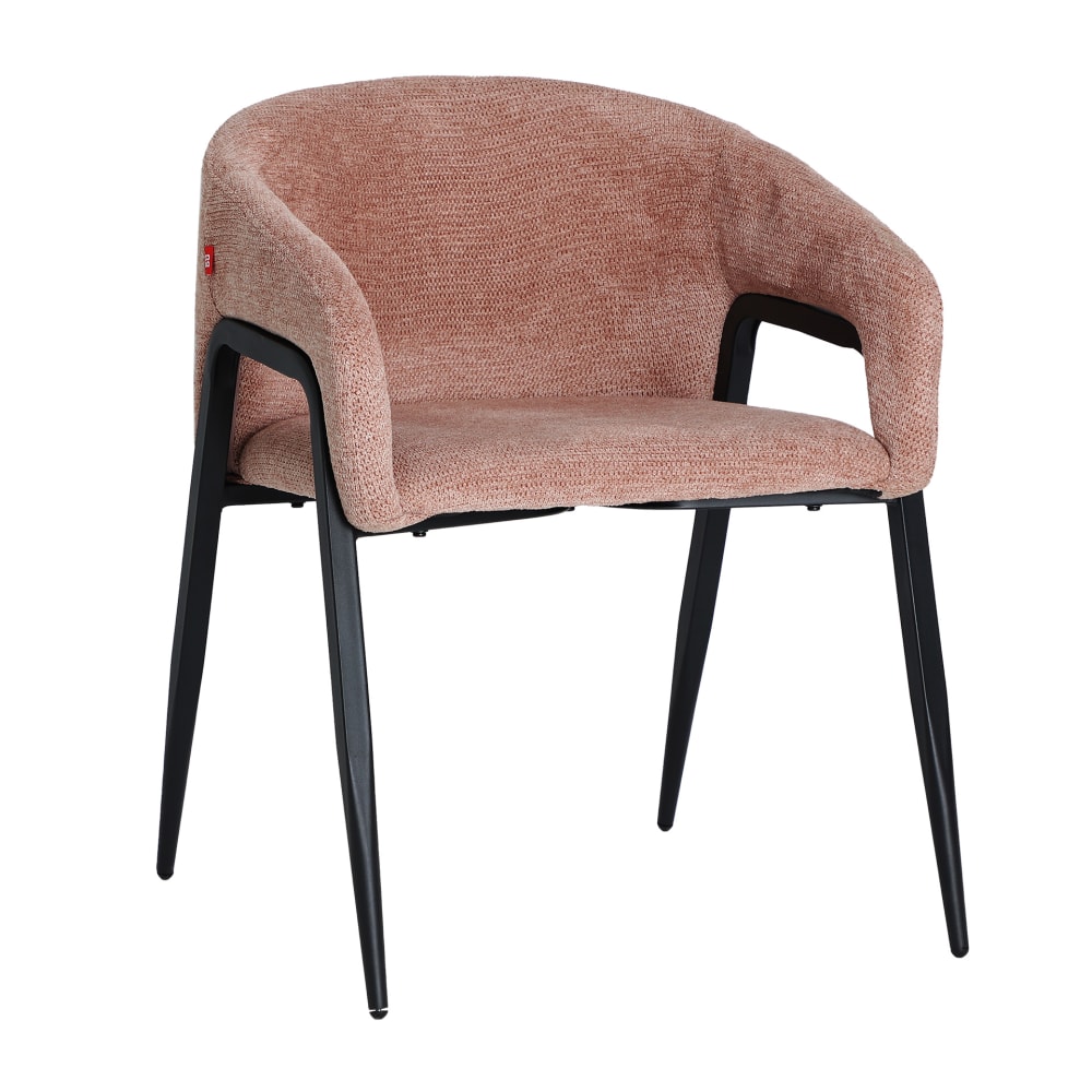 chaise en polyester rose