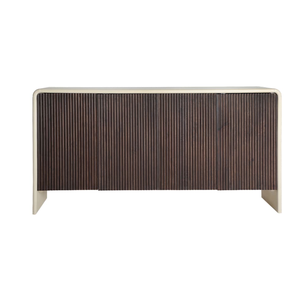 Buffet en bois de mangue marron  en 160x45x80 cm