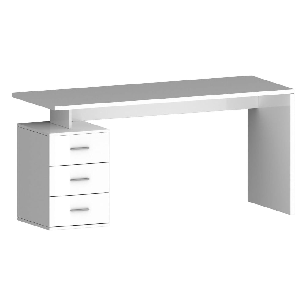 bureau en bois mélaminé