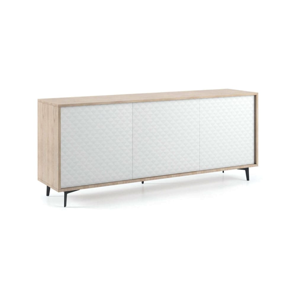 Buffet Bois Blanc 184x45x77h cm