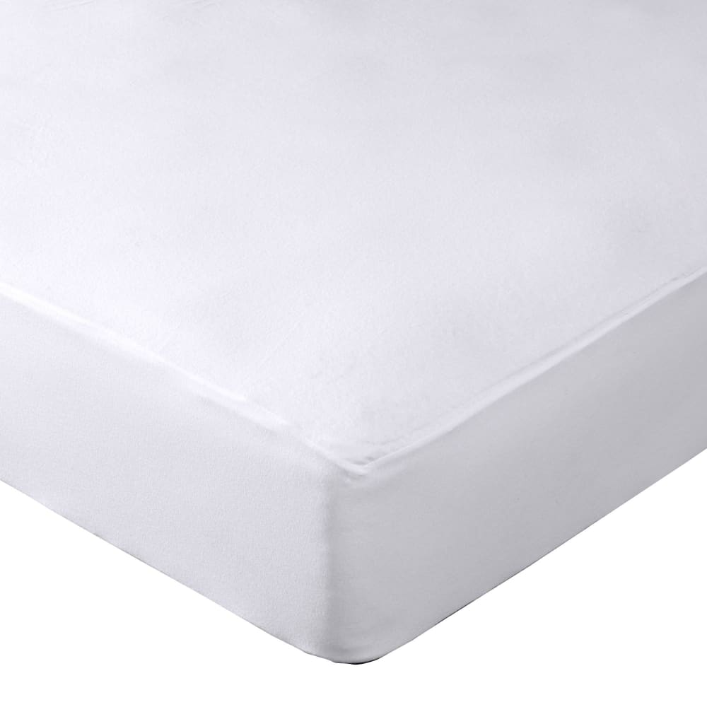 Protège matelas en coton blanc 60x120cm