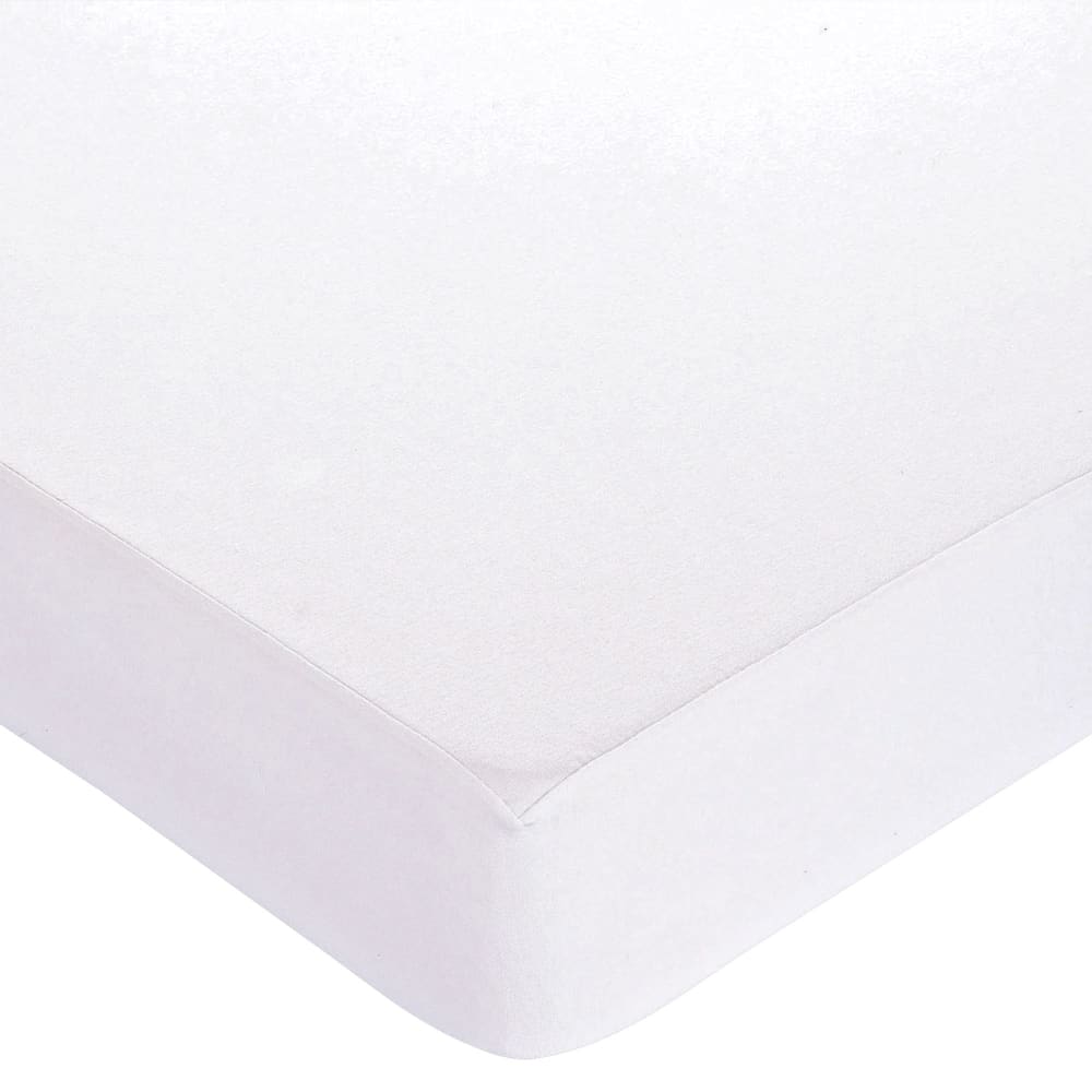 Protège matelas en coton blanc 180x200cm