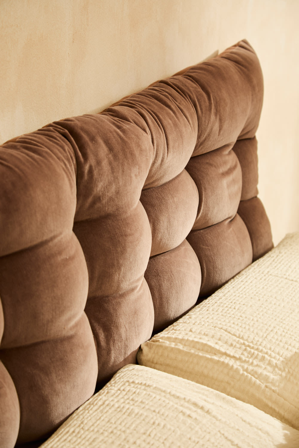 Gepolstertes Kopfteil Braun 90x60 - Maisons Du Monde