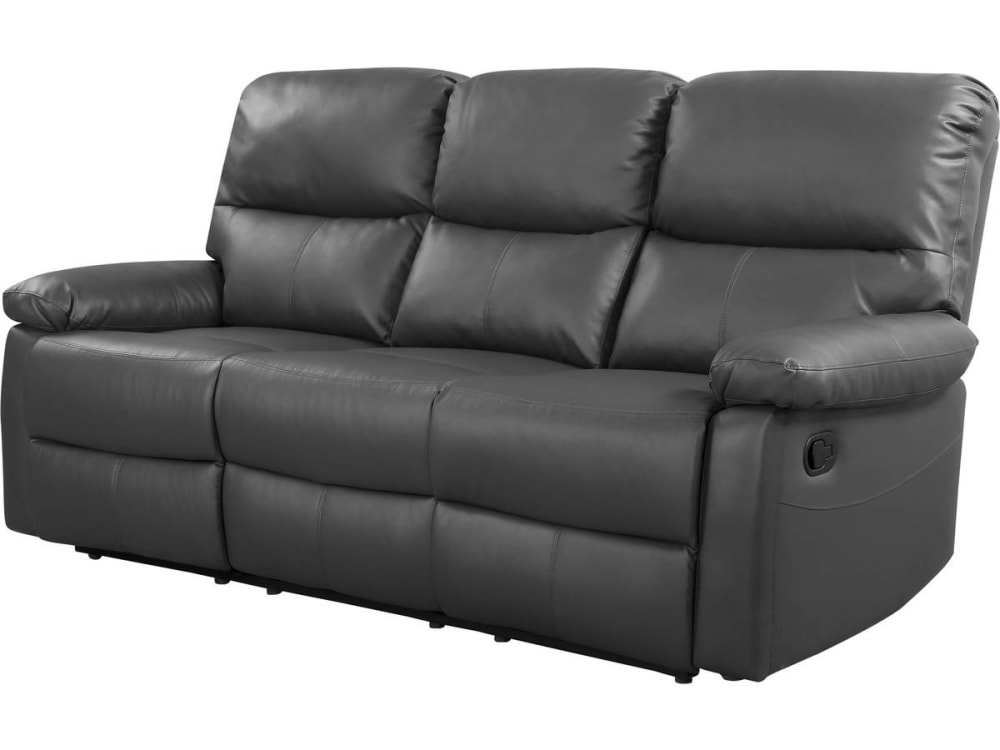 Canapé droit 3 places - pvc