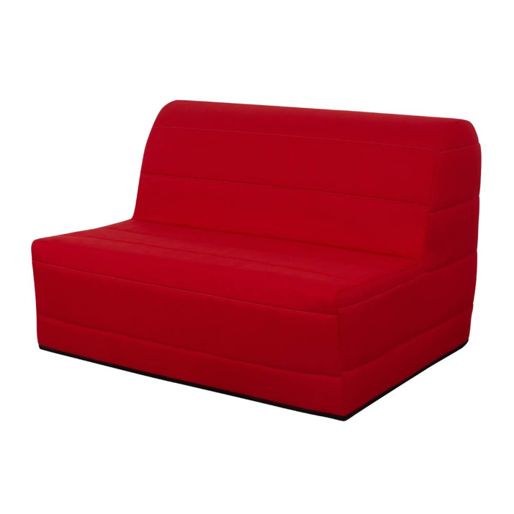 Banquette convertible bz 2 places pearl rouge