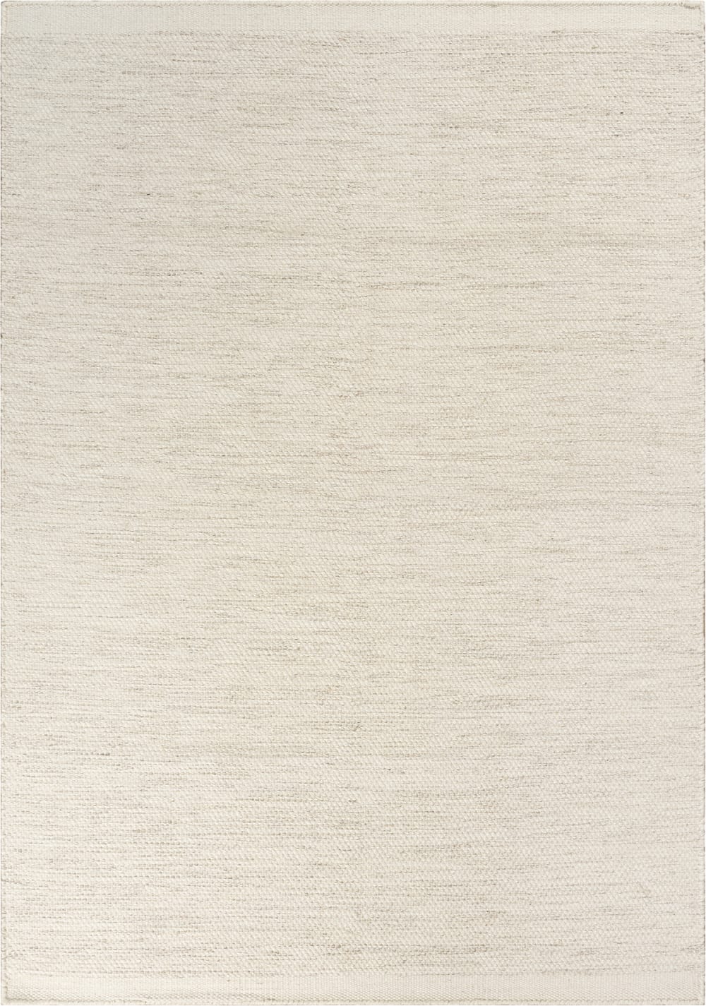 Tapis tissé main boho scandinave naturel, crème beige, 160 x 230 cm