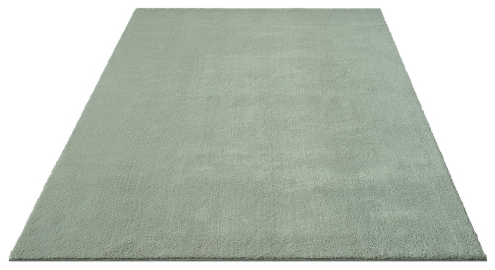 Tapis lavable et antidérapant, uni, vert, 240 x 240 cm — vue 4