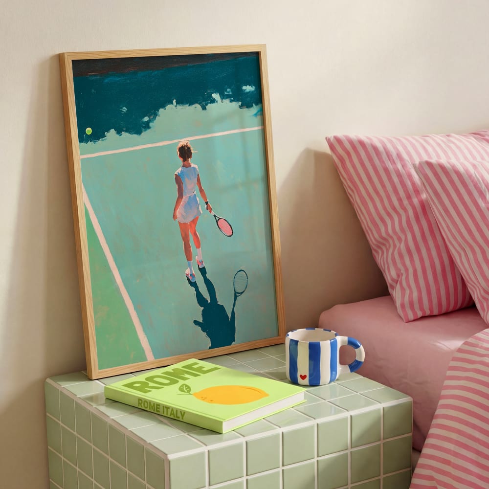 Poster matchball, 30x40 cm - Maisons Du Monde
