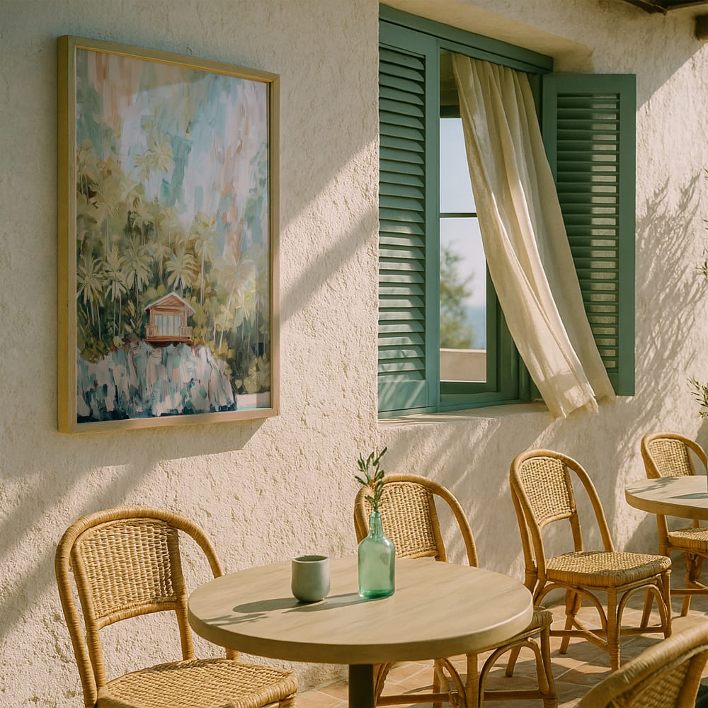Poster paradies, 50x70 cm - Maisons Du Monde